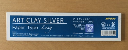 Art clay silver paper - clay, type