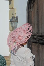Ascot,Races, Wedding Dusky Pink Hat