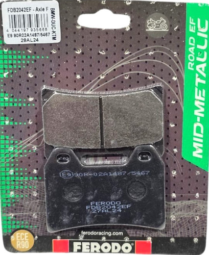 Front brake pads - front,