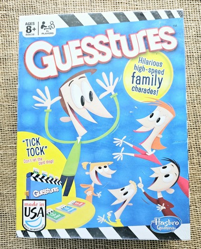 New hasbro guesstures family - new,