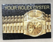 Booklet YOUR ROLEX OYSTER 1992
