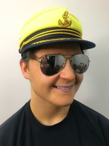 Anchor sailor hat - hat, captain