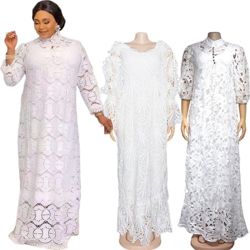 African women lace long dress - women,