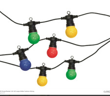 20 LED Colour Festoon String