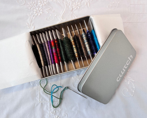 Visible wool darn mend - wool,