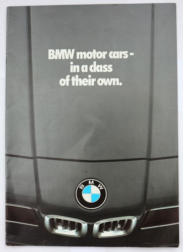 1979 bmw motor cars - bmw,