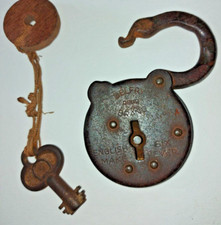 Belfry SIX lever Padlock & key