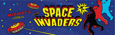 Space Invaders arcade marquee