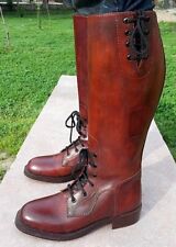 Handmade Tall Leather Riding