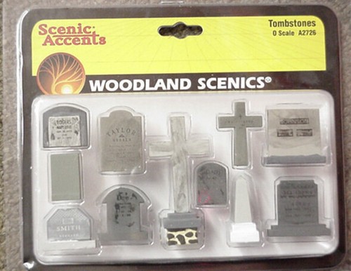 Scale train cemetery - o,