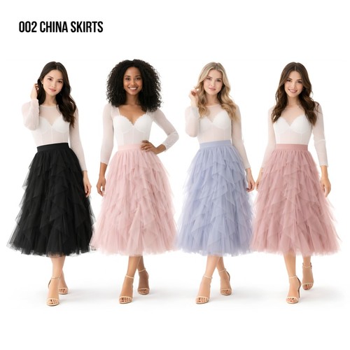 Women party mesh tulle - party,