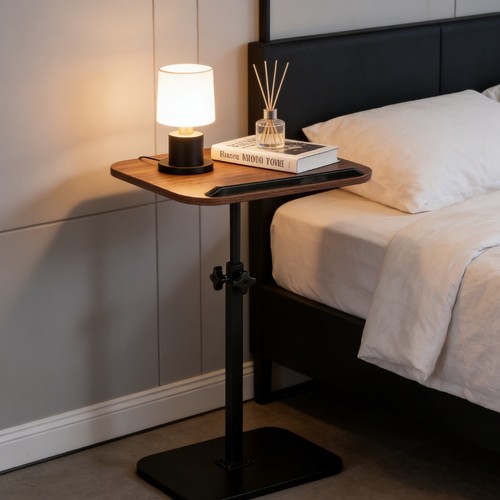 Side table height adjustable - table,