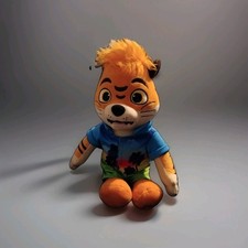Rory The Tiger Plush Soft Toy Vintage Haven Holidays Seaside Squad Surf Beach
