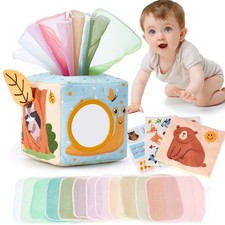 Baby Tissue Box Toy Sensory