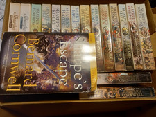 Bernard Cornwell Sharpe Series 21 Books (4 missing) Collection Set read discript