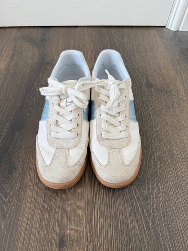 Zara women white blue - zara,