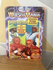 Wrestlemania VIII Repro Metal Sign Poster WWF Hulk Hogan Randy Savage Ric Flair