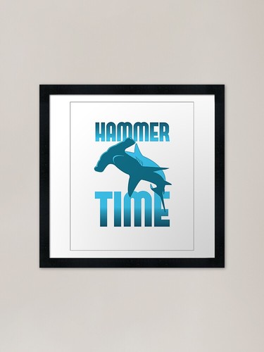 Hammer time hammerhead shark - -,