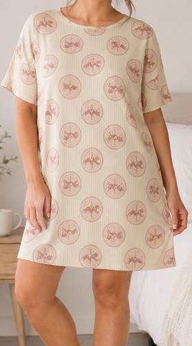 Size large carousel nightie - large,