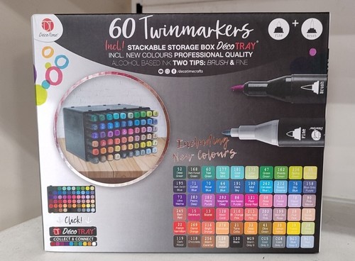 Decotime 60pk twin - , markers