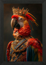 The Macaw Lieutenant Framed