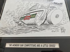 Noel Ford Cartoon Print (Trebor Extra Strong Mints)