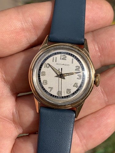 Vintage movado rose gold steel - vintage,