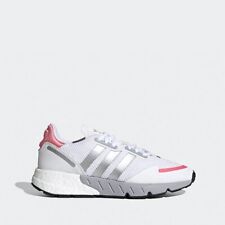 Adidas Originals Womens  ZX 1K Boost Shoes FY5654 Silver White UK 7.5 EUR 41.5