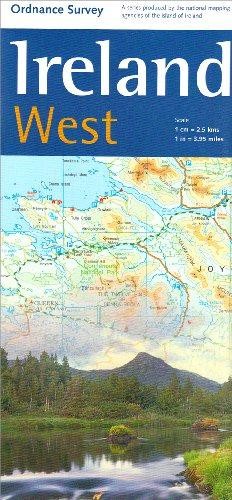 The ireland holiday map - the,