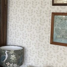 Laura Ashley Ashcroft Sable Wallpaper 1 Roll