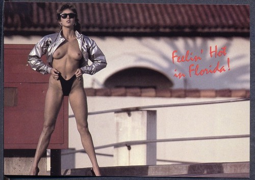 Modern postcard topless sun - modern,