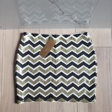 Mi Ami Skirt Womens Small Gold