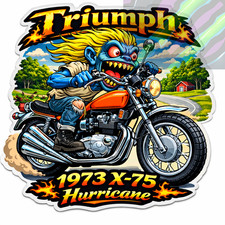1973 triumph hurricane - 1973, x-75