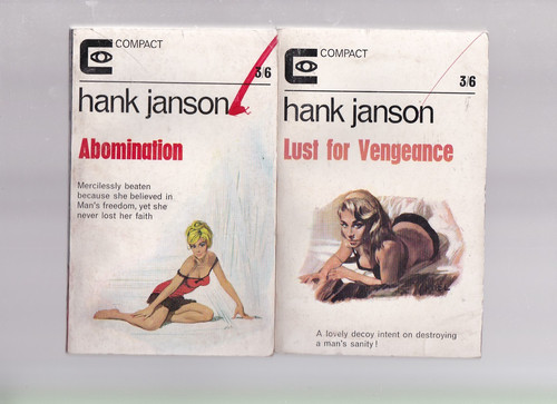 Hank janson compact editions - hank, 2