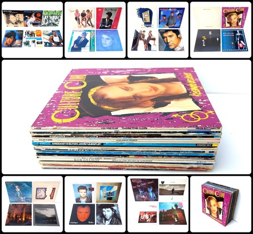 1980s vinyl job lot lps - job,