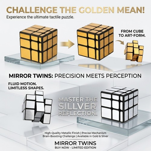 Magic mirror cube - mirror,
