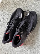 Puma Nitro TRAINERS Deviate Nitro 2 Black / Red UK 10 Running Shoes Ex RACE TEAM