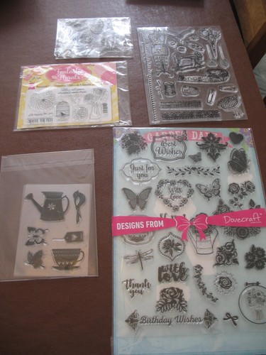 Sheets clear stamps for card - clear,