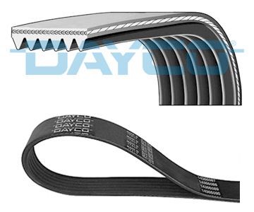 6pk1185 ribbed belt dayco - belt,