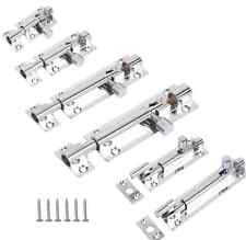 Chrome slide bolt Bathroom