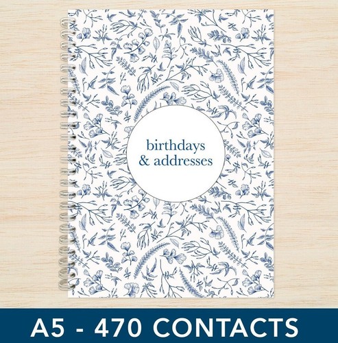 Address birthday book - address,