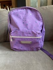 mckenzie purple backpack/ rucksack , bag , stars