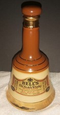 Bells Whisky Decanter, Bell Decanter, Vintage Whisky, home bar, man cave, EMPTY 