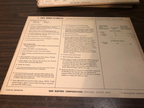 1969 sun electric car specs - sun,