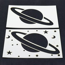 Planet Stencil Stars Mylar