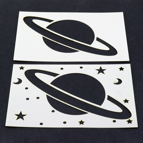 Planet stencil stars mylar - stars,