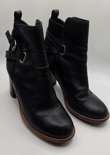 Acne studios black leather - studios,