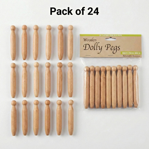 Qashqarian wooden dolly pegs - wooden,