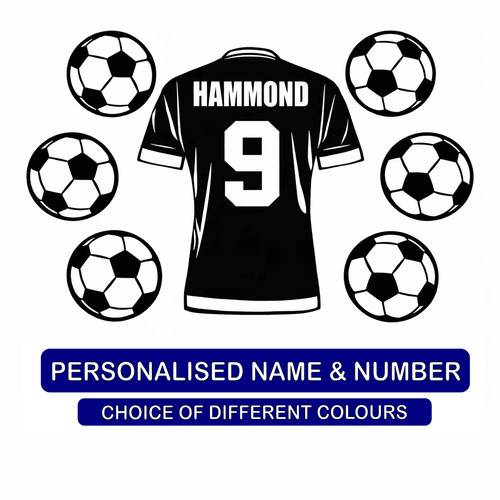 Personalised football shirt - football,