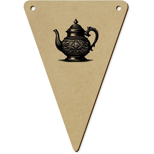 Fancy teapot bunting - teapot',